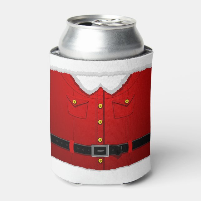 Porta-lata Santa Clause Fresca Cerveja de Natal (Can Front)