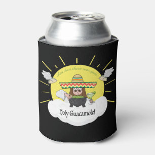 Porta-lata Santa Guacamole pode resfriar