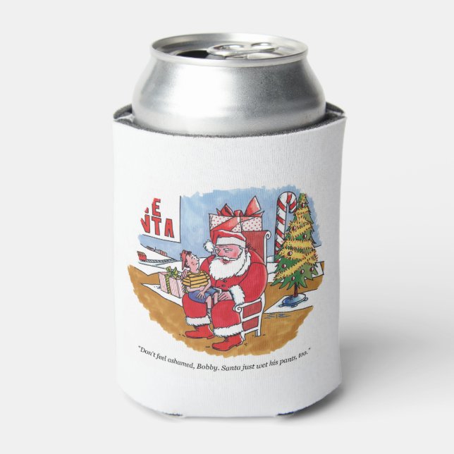 Porta-lata Santa Wet can cooler (Can Front)