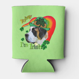 Porta-lata Santo Bernard Dia de São Patrício