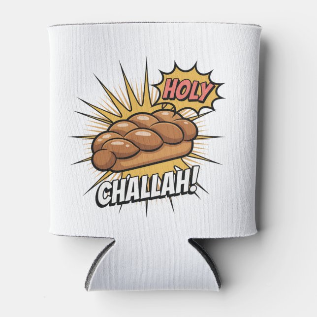 Porta-lata Santo Challah Engraçado Judeu Hanukkah Judeu (Frente)