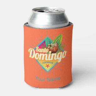 Porta-lata Santo Domingo Caribe Retro República Dominicana