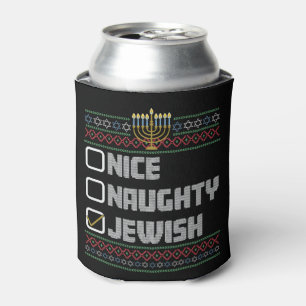 Porta-lata Santo Judeu Legal Ilegal Feio Natal Hanukkah 