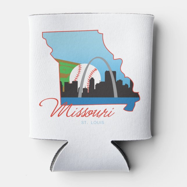 Porta-lata Santo Louis Missouri (Frente)