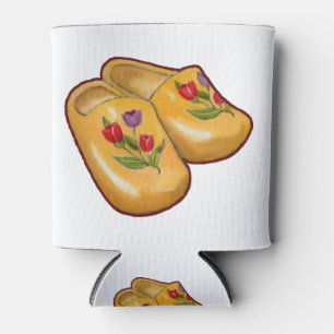 Porta-lata Sapatos de madeira holandeses, Tulips, Holanda, Ar