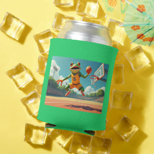 Porta-lata Sapo de basquete pode resfriar
