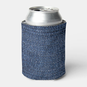 Porta-lata Sarja de Nimes azul profunda