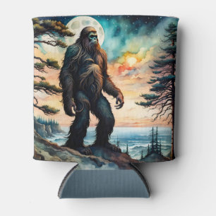 Porta-lata Sasquatch em Ridge, olhando para o Oceano