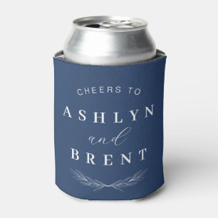 Porta-lata Saúde Ao Marinho, Azul De Casamento Fria/Coozie