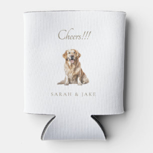 Porta-lata Saúde! Casamento Pet Personalizado de Napkins