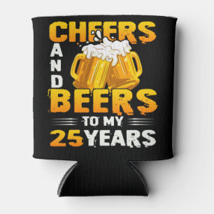 Porta-lata Saúde E Cerveja Aos Meus 25 Anos De Presente De A