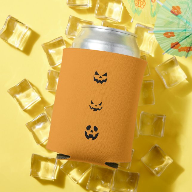 Porta-lata Scary Halloween Faces (Verão in situ)