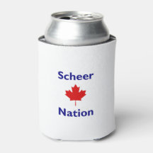 Scheer Nation Canada Election Red Maple Leaf Color