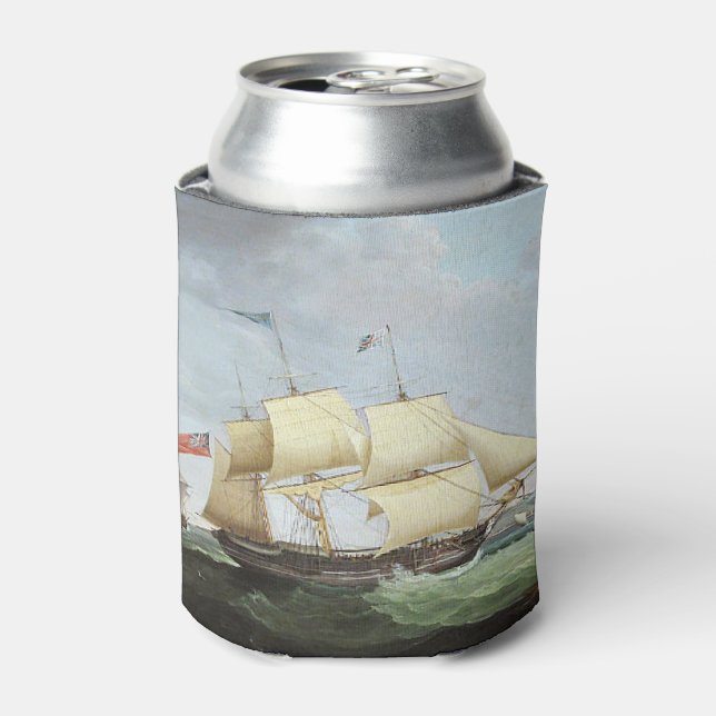 Porta-lata Schooner Ship Harriet 1900 (Can Front)