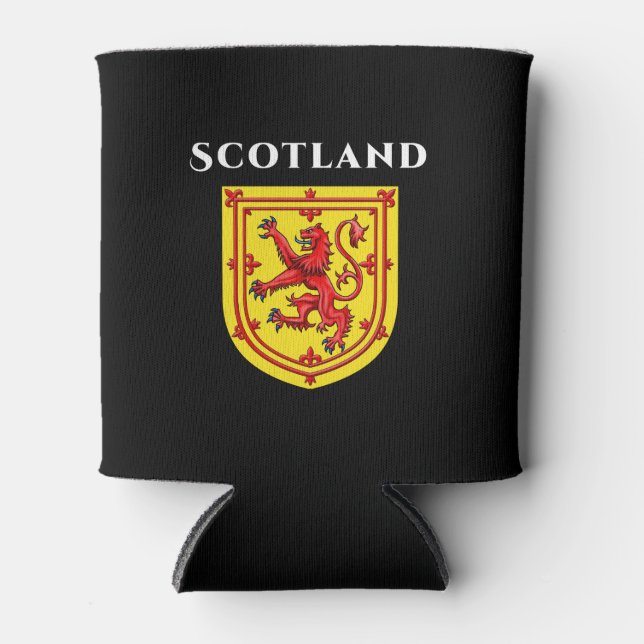 Porta-lata Scotland Lion Rampant (Frente)