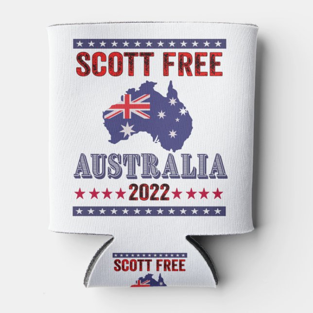 Porta-lata Scott Free - Austrália 2022 (Frente)