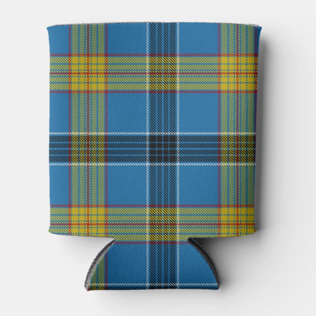 Porta-lata Scottish Clan Laing Tartan Xadrez (Frente)