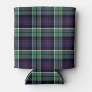 Porta-lata Scottish Clan Syme Tartan Xadrez