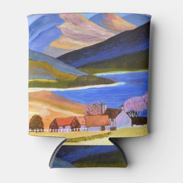 Porta-lata Scottish Highlands can Cooler (Frente)