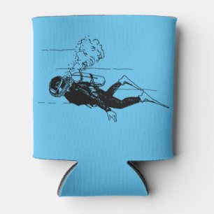 Porta-lata Scuba Diver