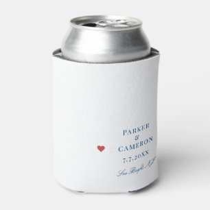 Porta-lata Sea Bright New Jersey Weding Favor Coozie