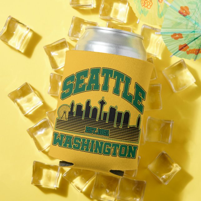 Porta-lata Seattle, Washington (Verão in situ)