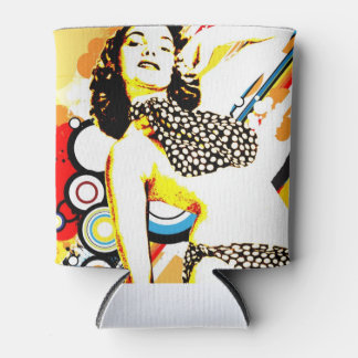 Porta-lata Sedução Nostálgica - Polka Dottie