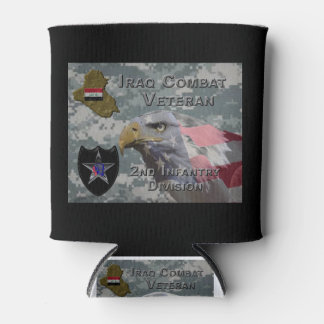 Porta-lata segundo Infantry Div Iraque Combate Veterano