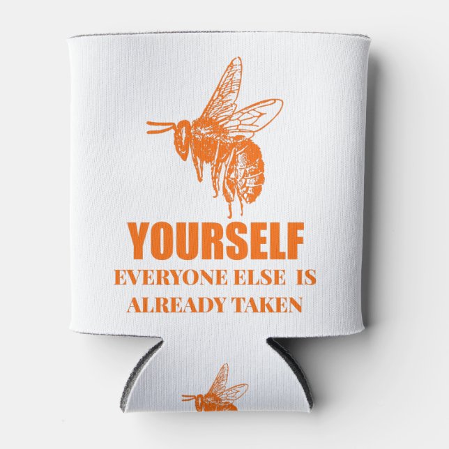 Porta-lata Seja você mesmo (Frente)