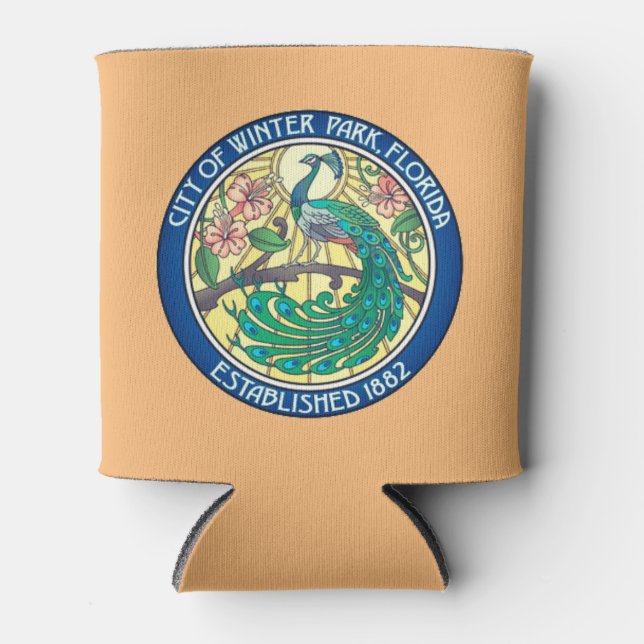 Porta-lata Selo do Winter Park, Flórida (Frente)