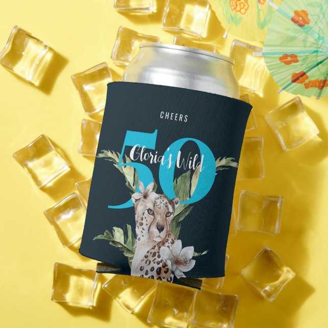 Porta-lata Selva Selvagem Selvagem Azul 50º Aniversário (Verão in situ)