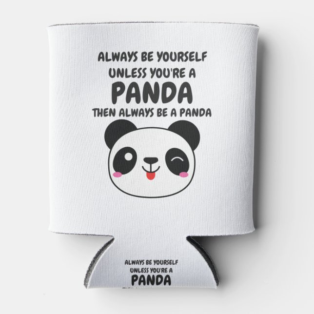Porta-lata sempre seja panda (Frente)