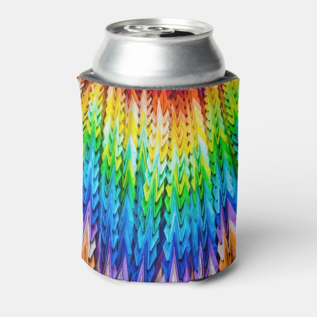 Porta-lata Senbazuru ou mil gruas origami (Can Back)