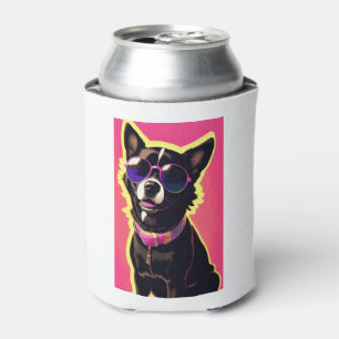 Porta-lata Senhora do collie de fronteira