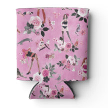 SENHORA DOS GATOS FLORAL Rosa Quente