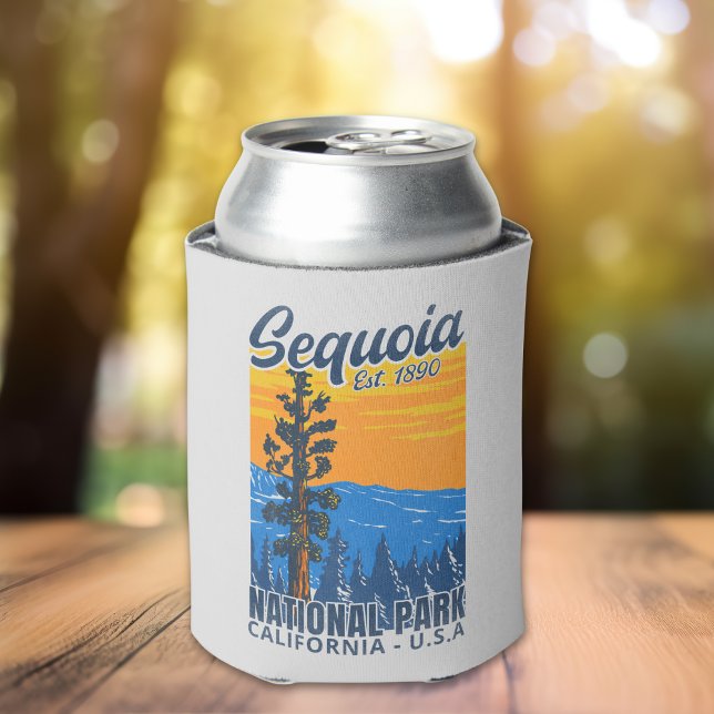 Porta-lata Sequoia National Park Tree Landscape Art (Criador carregado)