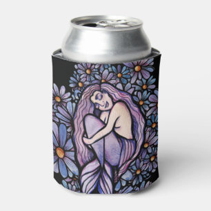 Porta-lata Sereia Dormente Roxa