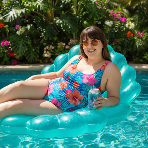 Porta-lata Sereia no coração de Aqua