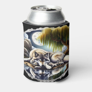 Porta-lata Serenidade Lua Um Lobo Desmoronante