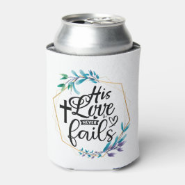 Porta-lata Seu Amor Nunca Falhe