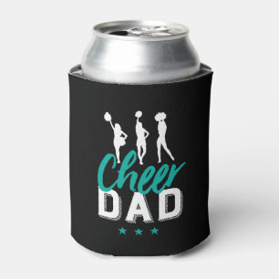 Porta-lata Seu Pai Orgulhoso Pai da Filha Cheerleader
