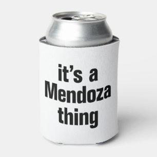 Porta-lata seu uma coisa do mendoza