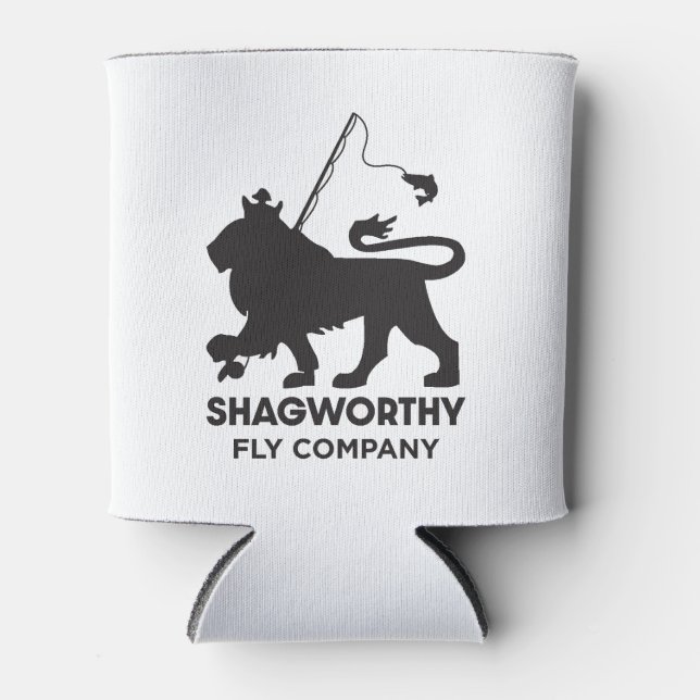 Porta-lata Shagworthy Fly Company Coozie (Frente)
