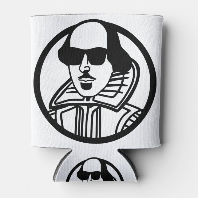 Porta-lata Shakespeare em Shades (Frente)