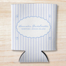 Shell de Seersucker Azul-Chic Costeiro