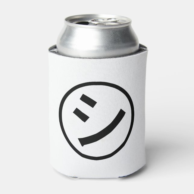 Porta-lata ㋛ Shi Kana Katakana sorrindo Emoji / Emoticon (Can Front)