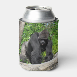 Porta-lata Silverback Gorilla pode arrefecer