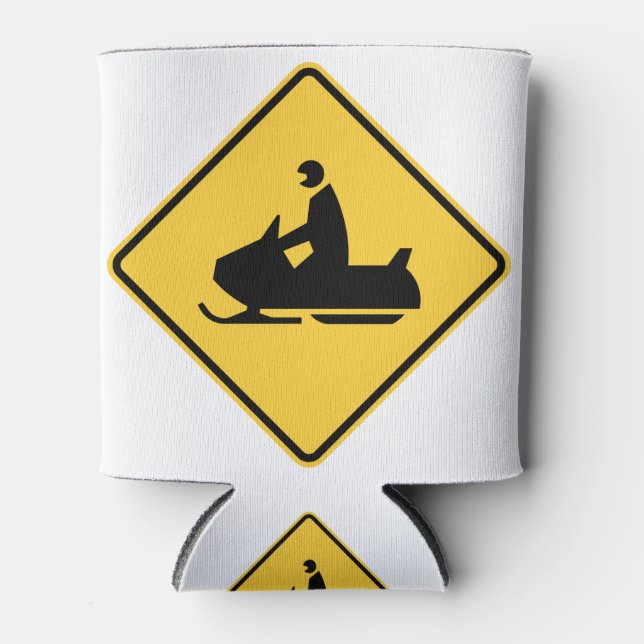 Porta-lata Símbolo móvel de neve (Frente)