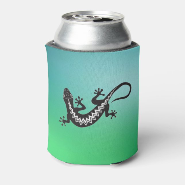 Porta-lata Símbolo Nativo Americano Lizard (Can Back)