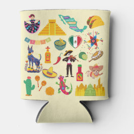 Porta-lata Símbolos do México